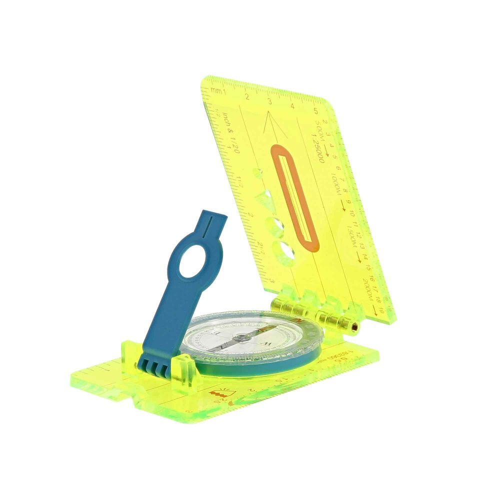 Hi Vis Lensatic Map Compass